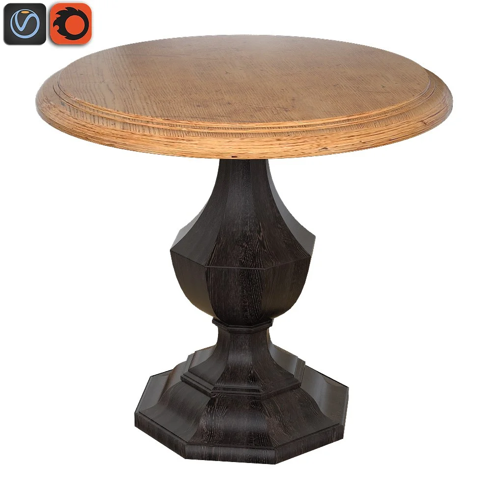 Hooker Furniture Sanctuary Wood Round Accent Table